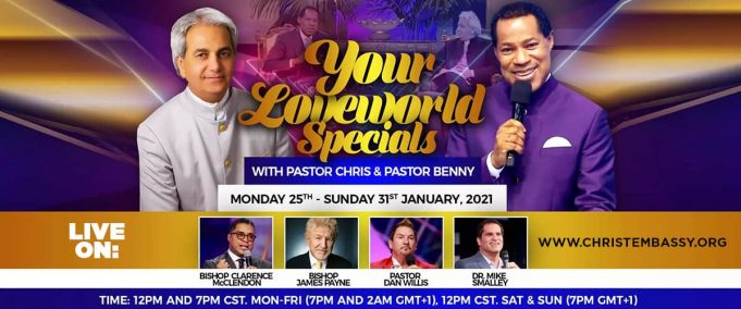 Your Loveworld Specials With Pastor Chris And Pastor Benny