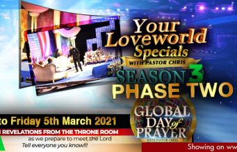 Your Loveworld Specials Season 3 Phase 2 With Pastor Chris