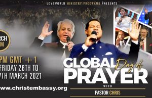 Global Day of Prayer with Pastor Chris