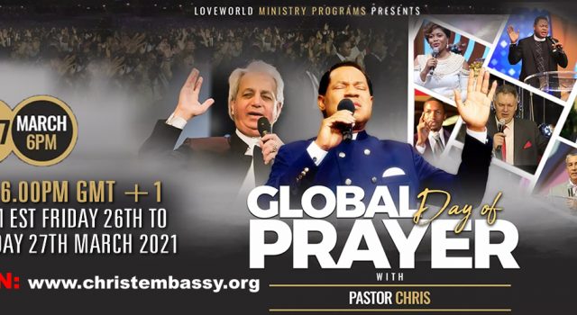 Global Day of Prayer with Pastor Chris