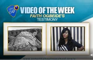 Healed of neurological disorder