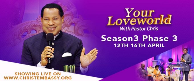 Your Loveworld Specials Season 3 Phase 3 With Pastor Chris