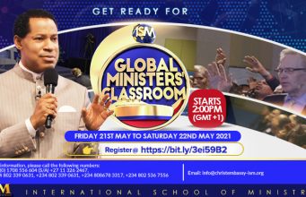 Global Minister’s Classroom With Pastor Chris