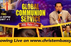 July Global Communion Service With Pastor Chris
