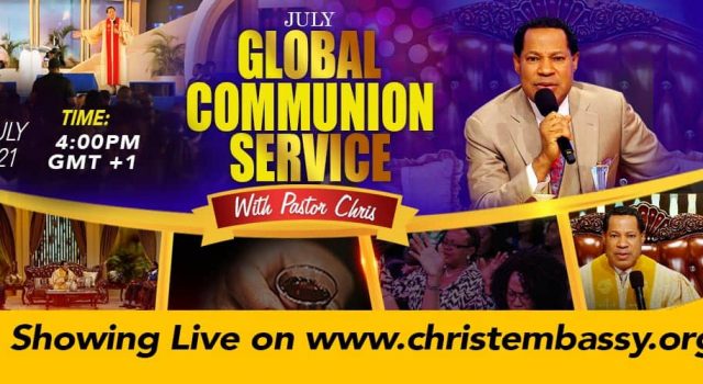 July Global Communion Service With Pastor Chris