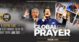 Global Day of Prayer with Pastor Chris