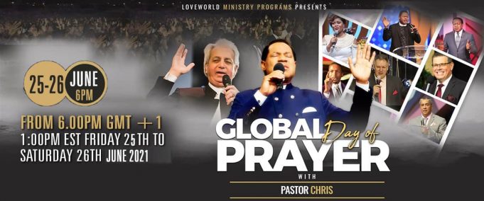 Global Day of Prayer with Pastor Chris