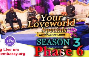 Your Loveworld Specials Season 3 Phase 6 With Pastor Chris