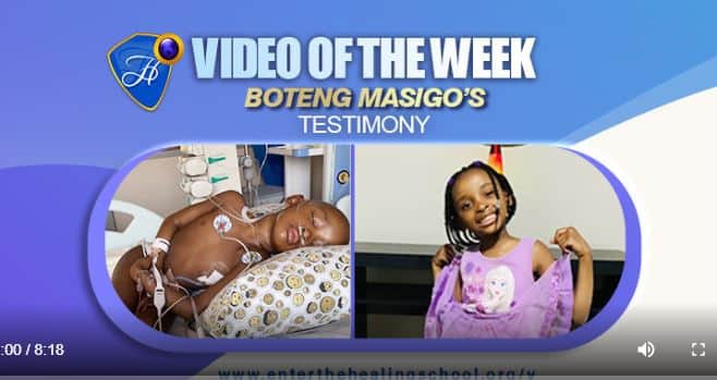 Hope Restored To A Dying Child