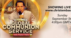 September Global Communion Service With Pastor Chris