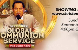 September Global Communion Service With Pastor Chris