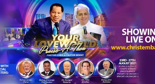 Your LoveWorld Praise-A-Thon With Pastor Chris & Pastor Benny