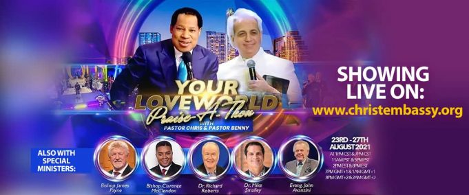 Your LoveWorld Praise-A-Thon With Pastor Chris & Pastor Benny