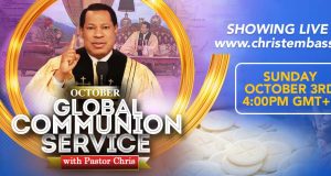 October Global Communion Service With Pastor Chris