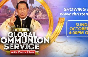 October Global Communion Service With Pastor Chris