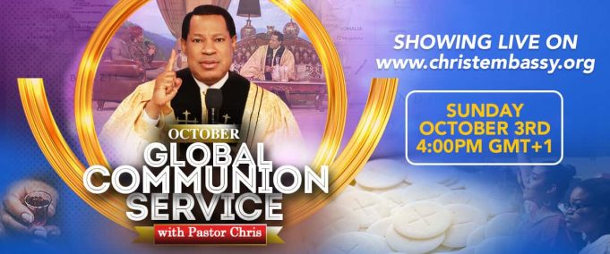 October Global Communion Service With Pastor Chris