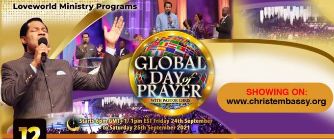 Global Day of Prayer with Pastor Chris