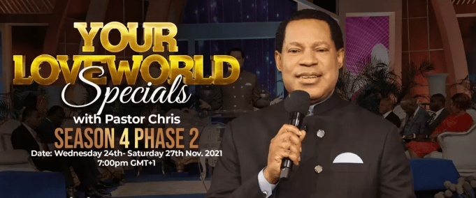Your Loveworld Specials Season 4 Phase 2 With Pastor Chris
