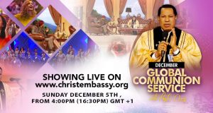 December Global Communion Service With Pastor Chris
