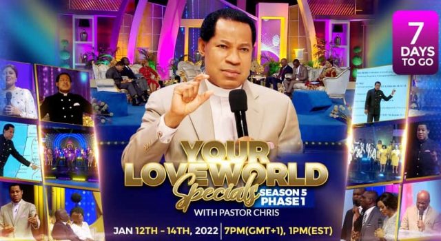 Your Loveworld Specials Season 5 Phase 1 With Pastor Chris