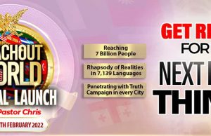 ReachOut World Global Launch with Pastor Chris