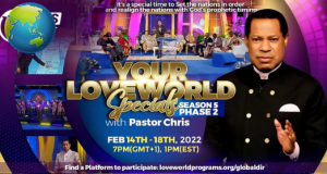 Your Loveworld Specials Season 5 Phase 2 With Pastor Chris