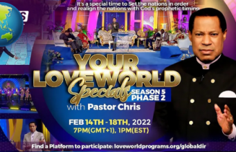 Your Loveworld Specials Season 5 Phase 2 With Pastor Chris