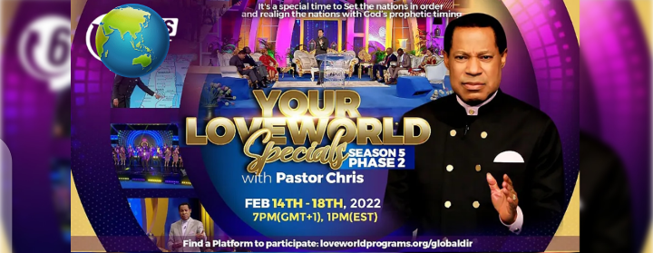 Your Loveworld Specials Season 5 Phase 2 With Pastor Chris