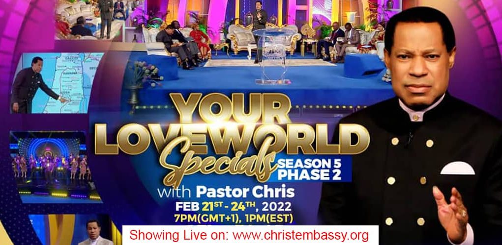 Your Loveworld Specials Season 5 Phase 2 With Pastor Chris