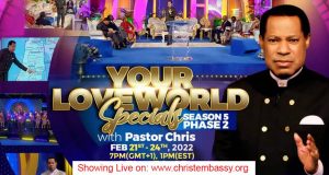 Your Loveworld Specials Season 5 Phase 2 With Pastor Chris