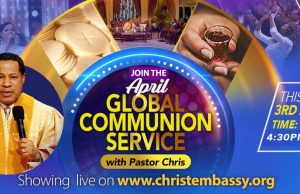 April Global Communion Service With Pastor Chris