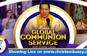 March Global Communion Service With Pastor Chris