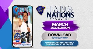 Healing To The Nations Magazine – March
