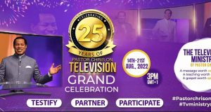 Celebrating 25 Years of Pastor Chris On Television