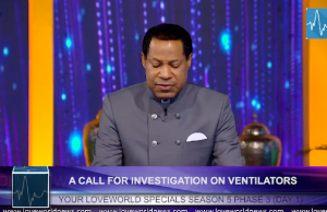 A Call For Investigation On Ventilators