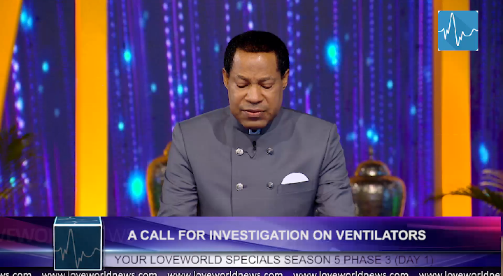 A Call For Investigation On Ventilators