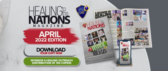 Healing To The Nations Magazine – April