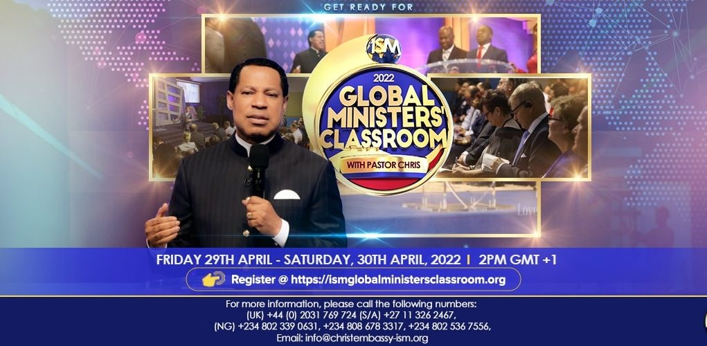 Global Ministers’ Classroom With Pastor Chris