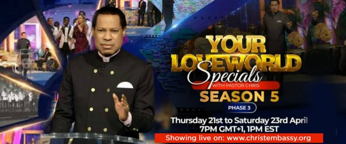 Your Loveworld Specials Season 5 Phase 3 With Pastor Chris
