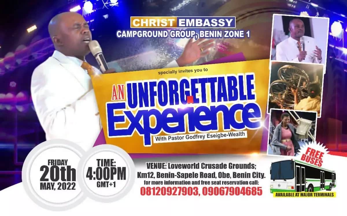 Unforgettable Experience | Christ Embassy