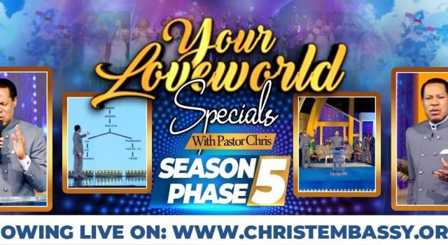 Your Loveworld Specials Season 5 Phase 5 With Pastor Chris