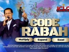 Pastor Chris Launches ‘CODE RABAH’ at ICLC 2022.