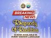 Rhapsody of Realities Hits 7858 Language Translations.