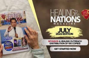 Healing To The Nations Magazine – July