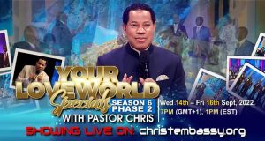 Your Loveworld Specials Season 6 Phase 2 With Pastor Chris