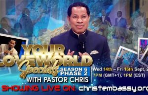 Your Loveworld Specials Season 6 Phase 2 With Pastor Chris