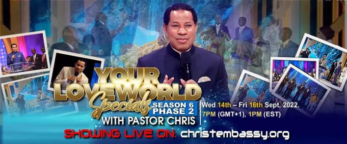 Your Loveworld Specials Season 6 Phase 2 With Pastor Chris