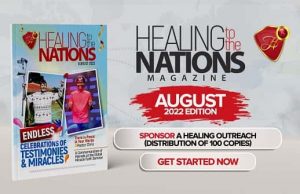 Healing To The Nations Magazine – August