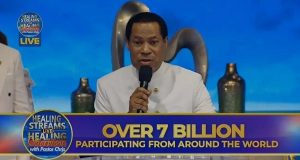 Over 7 Billion People Participate in Healing Streams Live Healing Services with Pastor Chris.