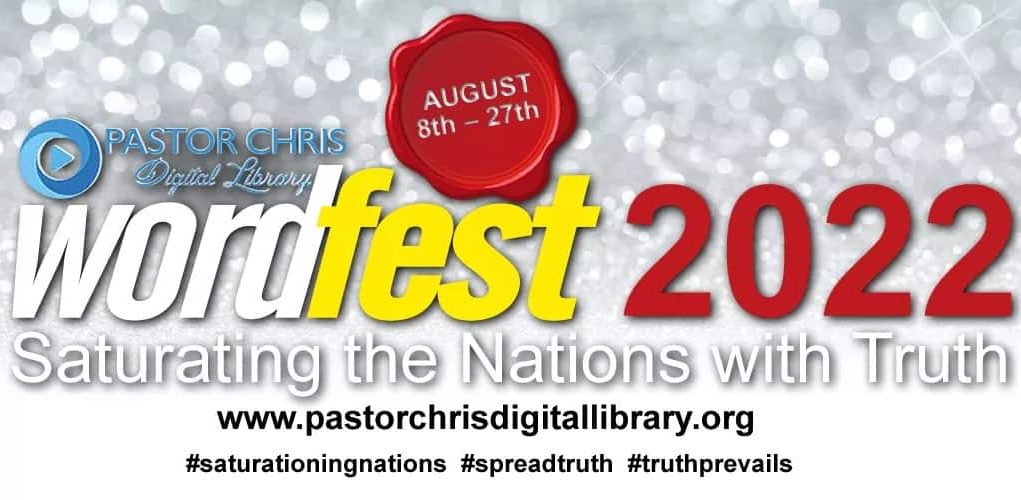 WordFest2022 Saturating The Nations With Truth